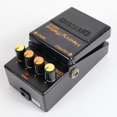 【中古】 ヘビーメタル エフェクター BOSS HM-2 Heavy Metal ディストーション ギターエフェクター 全体