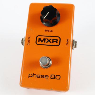 【中古】 フェイザー ヴィンテージ エフェクター MXR phase90 Block Logo 1980年 ギターエフェクター