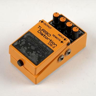 【中古】 ターボディストーション エフェクター BOSS DS-2 Turbo Distortion ギターエフェクター 全体
