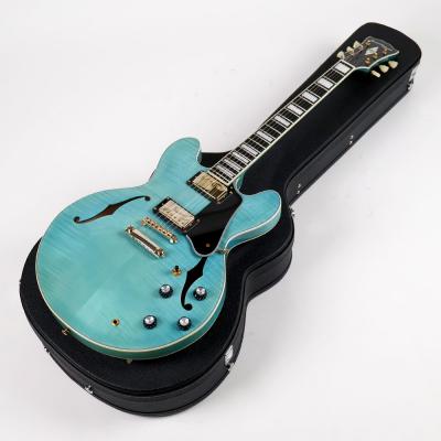 【中古】 Seventy Seven Guitars セブンティセブン ギターズ EXRUBATO-CTM-JT Aquamarine Blue 2023年製 Japan Tune-upシリーズ セミアコースティックギター エレキギター