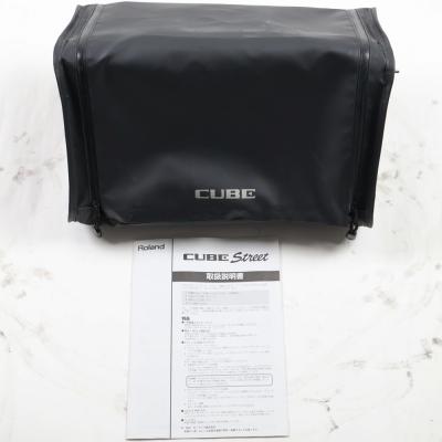 【中古】 ギターアンプ ローランド ROLAND CUBE Street BK 乾電池駆動パフォーマンス用ステレオアンプ ギターアンプ 付属品