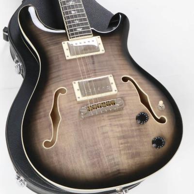 【中古】 エレキギター PRS SE HollowBody II Charcoal Burst 2019年製 2.72kg Paul Reed Smith ポールリードスミス ホロウボディー2 ボディ画像