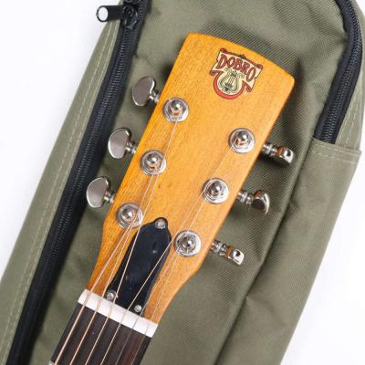 【中古】 アコースティックギター Epiphone Dobro Hound Dog Deluxe Roundneck Vintage Brown 2014年製 Resonator Guitar レゾネーターギター エピフォン ドブロ ハウンドドッグ ヘッド画像