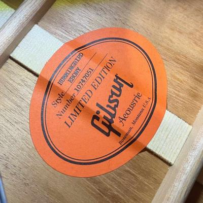 【中古】 アコースティックギター Gibson Custom Shop Hummingbird Ebony Limited 2017年製 ギブソン カスタムショップ ハミングバード エボニー シリアル
