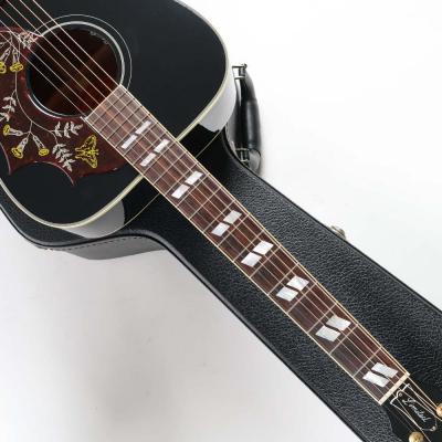 【中古】 アコースティックギター Gibson Custom Shop Hummingbird Ebony Limited 2017年製 ギブソン カスタムショップ ハミングバード エボニー ネックプレート