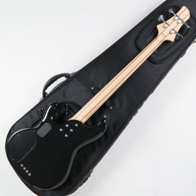 【中古】 dragonfly ドラゴンフライ CPS-5 CUSTOM QUILTED MAPLE 5A / ALDER TRANS LIGHT BLUE GROSS 4弦エレキベース ボディバック画像