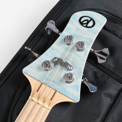 【中古】 dragonfly ドラゴンフライ CPS-5 CUSTOM QUILTED MAPLE 5A / ALDER TRANS LIGHT BLUE GROSS 4弦エレキベース ヘッド画像