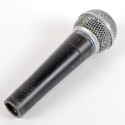 【中古】 マイク ダイナミックマイク ボーカル用 SHURE SM58 ポルシェロゴ Made in USA シュアー 58 ゴッパ シュア ハンドル側