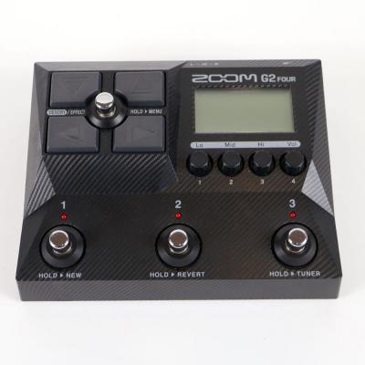 【中古】 ZOOM G2 FOUR ギターマルチエフェクター アンプエミュレーター 正面
