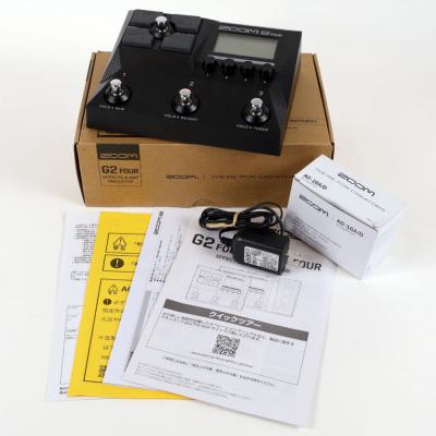 【中古】 ZOOM G2 FOUR ギターマルチエフェクター アンプエミュレーター 付属品