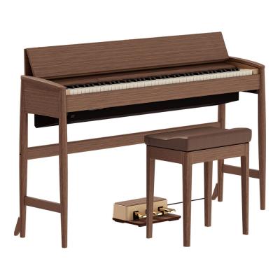 【組立設置無料サービス中】 ROLAND KF-20-KW 電子ピアノ ピアノ椅子付き ウォールナット KIYOLAシリーズ カリモク家具製キャビネット