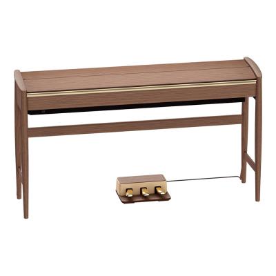 【組立設置無料サービス中】 ROLAND KF-20-KW 電子ピアノ ピアノ椅子付き ウォールナット KIYOLAシリーズ カリモク家具製キャビネット 全体