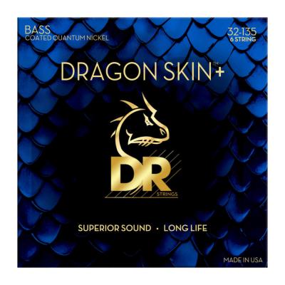 DR DBQ6-135 DRAGON SKIN+Quantum Nickel for Bass MEDIUM TO HEAVY 6STRING 32-135 6弦エレキベース弦