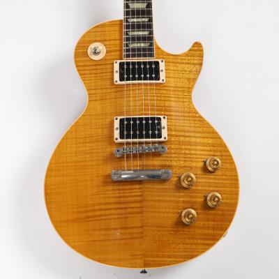 【中古】 エレキギター Gibson Les Paul Classic Premium Plus Trans Amber 1994年製 ギブソン レスポールクラシックプレミアムプラス 詳細画像