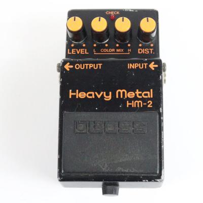 【中古】 ヘビーメタル エフェクター BOSS HM-2 Heavy Metal Made in Japan ディストーション ギターエフェクター