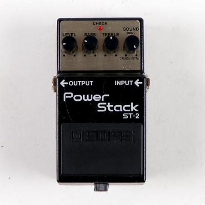【中古】ディストーション エフェクター BOSS ST-2 Power Stack ギターエフェクター 正面