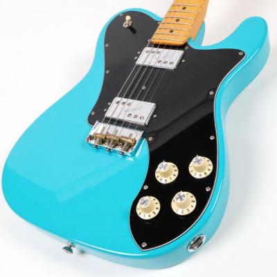 【中古】 エレキギター Fender American Professional II Telecaster Deluxe Maple Fingerboard Miami Blue 20223年製 フェンダー アメリカンプロフェッショナル2 テレキャスター デラックス トップ