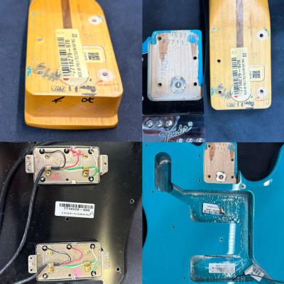 【中古】 エレキギター Fender American Professional II Telecaster Deluxe Maple Fingerboard Miami Blue 20223年製 フェンダー アメリカンプロフェッショナル2 テレキャスター デラックス 内部