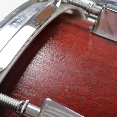 【中古】 スネアドラム ソナー SONOR D-516MR Phonic Series 14×6.5 マホガニーカラー 傷