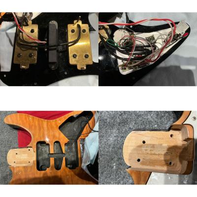 【中古】 エレキギター SCHECTER SD-2-24-AL Amber シェクター 塗装白濁あり ピックアップ