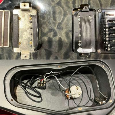 【中古】 エレキギター Strictly 7 Guitars ( S7G ) Cobra JS Limited 6 QM Black Burst Gloss Mod. リアピックアップ Dimarzio Crunch Lab搭載 Quilted Maple Top 日本製 ピックアップ、キャビティ