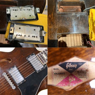 【中古】 エレキギター GIBSON ES-335TD Walnut 1975年製 ギブソン セミアコースティックギター 335 ウォルナット ES-335 詳細画像