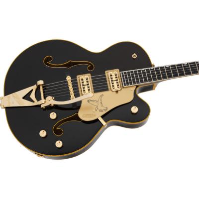 Gretsch グレッチ Falcon Hollow Body with String-Thru Bigsby and Gold Hardware Ebony Fingerboard Tokyo Midnight Sparkle エレキギター トップ