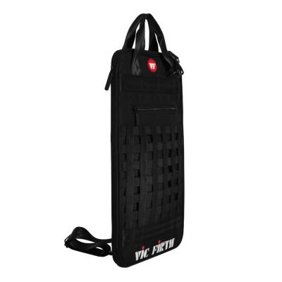 VIC FIRTH ヴィックファース VIC-VXSB0063 Performer Classic Stick Bag Black ドラムスティックバッグ 斜めアングル画像