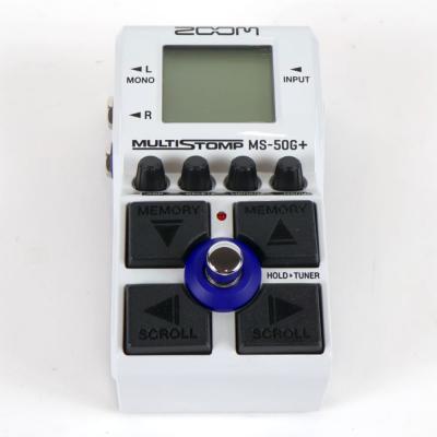 【中古】 ギター マルチエフェクター ZOOM ズーム MultiStomp MS-50G+ マルチストンプボックス