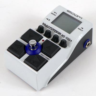 【中古】 ギター マルチエフェクター ZOOM ズーム MultiStomp MS-50G+ マルチストンプボックス 右サイド
