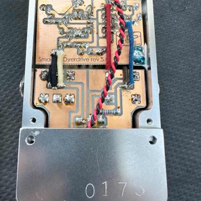 【中古】 Y.O.S.ギター工房 Smoggy OVERDRIVE オーバードライブ ギターエフェクター シリアル