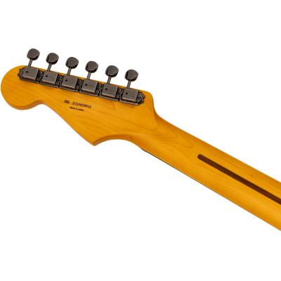 Fender フェンダー Made in Japan Hybrid II 2026 Collection Stratocaster RW Matte Champagne Mirage エレキギター ストラトキャスター ヘッドバック画像