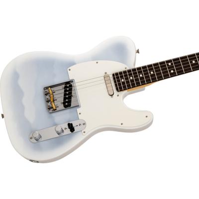 Fender フェンダー Made in Japan Hybrid II 2026 Collection Telecaster RW Blue Mist エレキギター テレキャスター ボディ斜めアングル画像