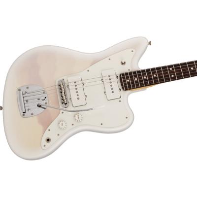 Fender フェンダー Made in Japan Hybrid II 2026 Collection Jazzmaster RW Yellow Mist エレキギター ジャズマスター ボディ斜めアングル画像