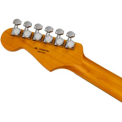 Fender フェンダー Made in Japan Limited Active Modern Stratocaster HSS RW Feather Gray エレキギター ストラトキャスター ヘッドバック画像