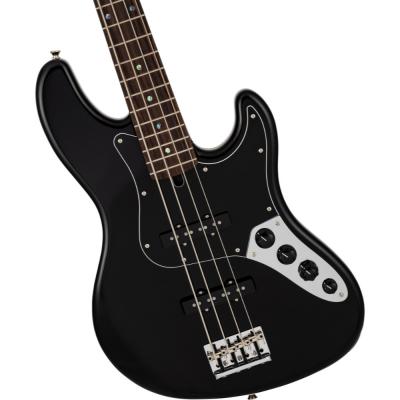 Fender フェンダー Made in Japan Limited Active Modern Jazz Bass RW Black エレキベース ジャズベース ボディ画像