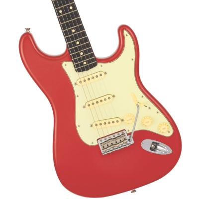 Fender フェンダー Limited Shigeru Suzuki Stratocaster RW Fiesta Red エレキギター ストラトキャスター ボディ画像