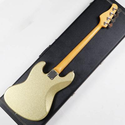 【中古】 エレキベース Suhr Classic J Gold Sparkle 2010年製 JBスタイル サー クラシックJ ゴールドスパークル ボディバック画像