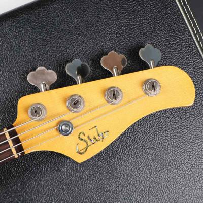 【中古】 エレキベース Suhr Classic J Gold Sparkle 2010年製 JBスタイル サー クラシックJ ゴールドスパークル ヘッド画像