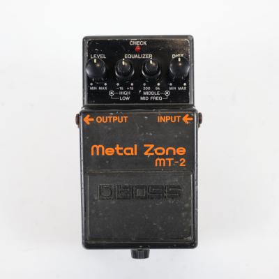 【中古】メタルゾーン エフェクター BOSS MT-2 Metal Zone ボス ギターエフェクター