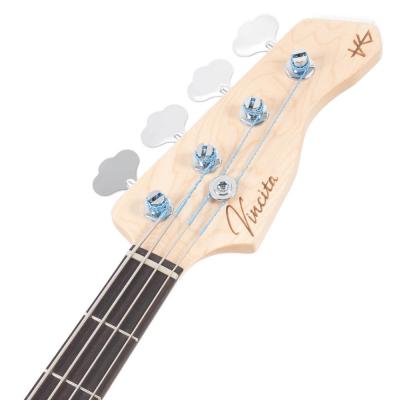 Vincita ヴィンシタ Versatilita-4st ALD BLK エレキベース ヘッド画像