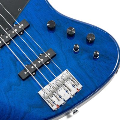 Vincita ヴィンシタ Versatilita-4st ASH S-BLUE エレキベース ブリッジ画像