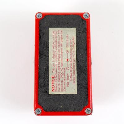 【中古】コンプレッサー エフェクター MXR M-102 DYNA COMP ダイナコンプ ギターエフェクター 裏面