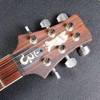 【中古】 エレキギター PRS Santana Retro Santana Yellow 2019年製 ノン10ナイストップ Paul Reed Smith ポールリードスミス サンタナレトロ Santa- na Retro ヘッド画像