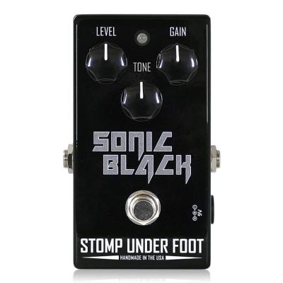 Stomp Under Foot ストンプアンダーフット SONIC BLACK ディストーション ギターエフェクター