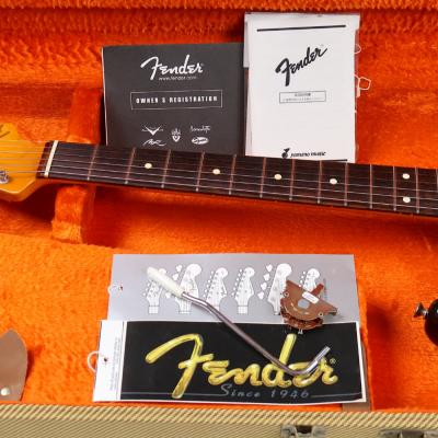 【中古】 エレキギター Fender USA American Vintage Thin Lacquer ’62 Stratocaster 3TS 2003年製 フェンダー ストラト サンバースト 付属品