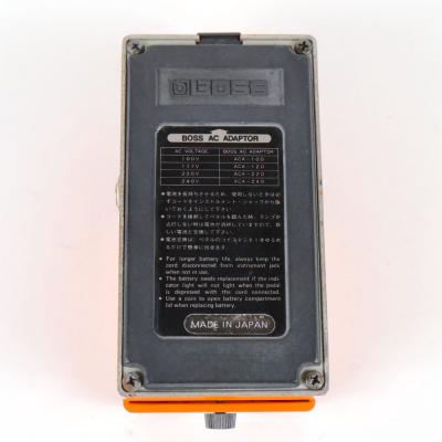 【中古】 ディストーション エフェクター BOSS DS-1 Distortion Made in Japan ギターエフェクター 裏面