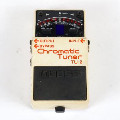 【中古】 クロマチックチューナー エフェクター BOSS TU-2 Chromatic Tuner ペダルチューナー