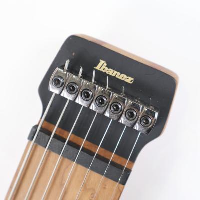 【中古】 IBANEZ アイバニーズ Q547PB-COL Q (QUEST) Series Headless Poplar Burl Top w/Pickguard 2024年製 7弦エレキギター ヘッドレス 詳細画像