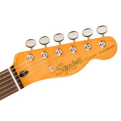 【訳あり】Squier スクワイア スクワイヤー Classic Vibe Custom Telecaster SH with Bigsby Lake Placid Blue エレキギター アウトレット ヘッド画像